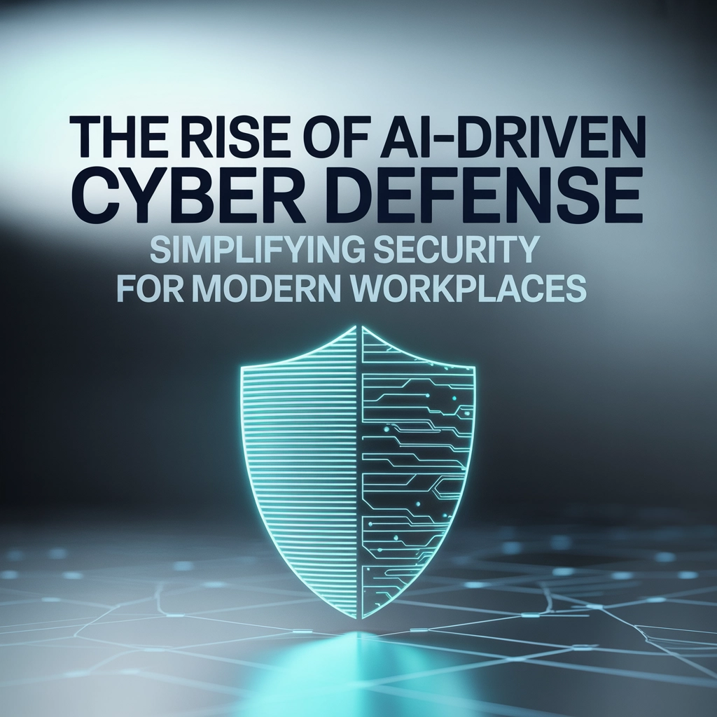 The Rise of AI-Driven Cyber Defense: Simplifying Security for Modern Workplaces